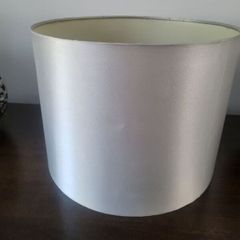 Grey lamp shade