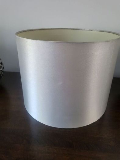 Grey lamp shade