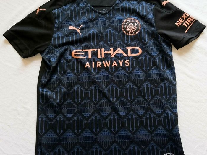 2020/21 Manchester City Puma Away Jersey Size Age 11/12 Years