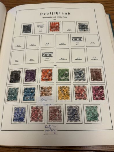 Stamp album GERMANY