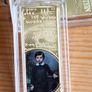Albert Einstein set of 24 Gold plated Ingot Bars. Image 3