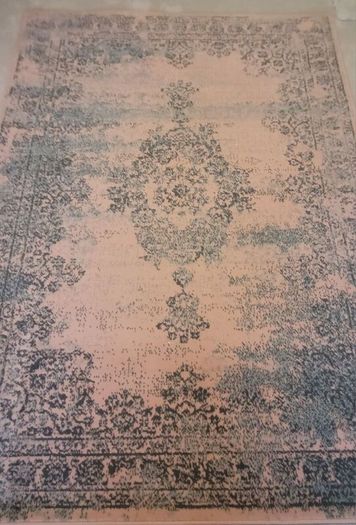 Vintage pink rug