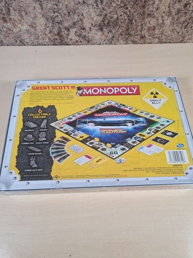Monopoly Back To The Future Trilogy Edition 2016 100% Complete