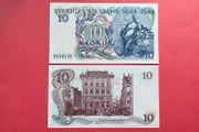 Sweden  10 Kronor  1668 - 1968 ) Commemorative Issue .UNC