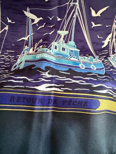 Vintage Hermes silk scarf