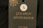 Golden Spider Web Dress