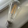 3x Philips LED warm white light bulbs Image 6