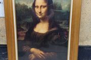 Vintage Mona Lisa Picture