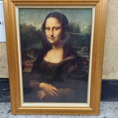 Vintage Mona Lisa Picture