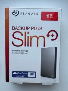 Seagate Backup Plus 1TB Slim External Hard Drive
