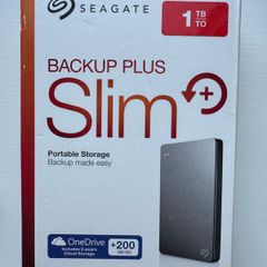 Seagate Backup Plus 1TB Slim External Hard Drive