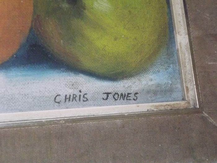 a oil painting on canvas by a dublin artist chris jones