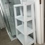 White shelving unit Image 3