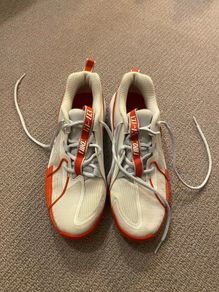 Red + White Nike Trainers