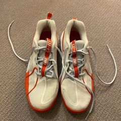 Red + White Nike Trainers