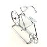 Chrome bicycle clock for child room Image 5