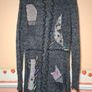 womens Tivoli 30% wool jumper long cardigan tunic sweater Size Medium Image 8