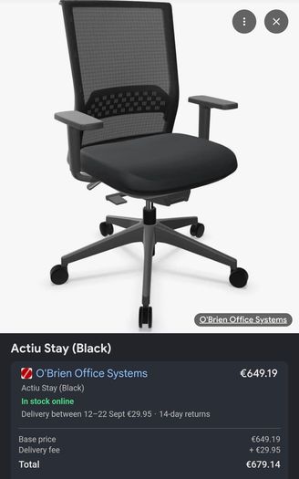 ergonomic office chair