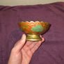 Vintage Brass and Enamel bowl Image 4