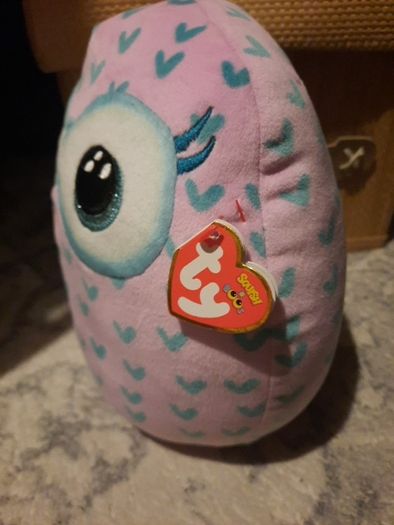 New ty squishy owl