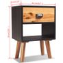 Solid Acacia Wood Bedside Cabinets 2 pcs 40x30x58 cm Image 5