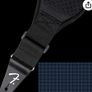 Fender Swell Neoprene guitar/bass Strap 3" Wide Black Image 2