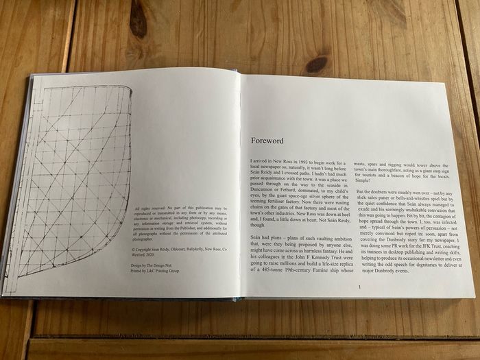 Dunbrody A Famine Odyssey by Sean Reidy book