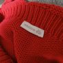 Wedoble red knitted Dungarees 6-9M Image 3