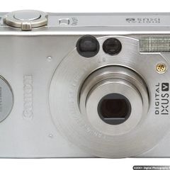 Canon IXUS V PC1012 Stylish and Ultra Compact Digital Camera/ Used