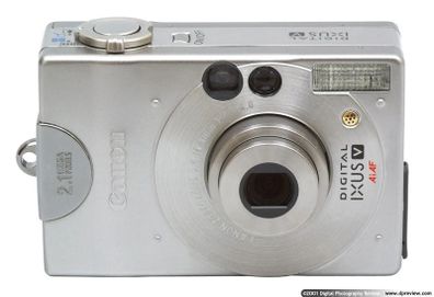Canon IXUS V PC1012 Stylish and Ultra Compact Digital Camera/ Used