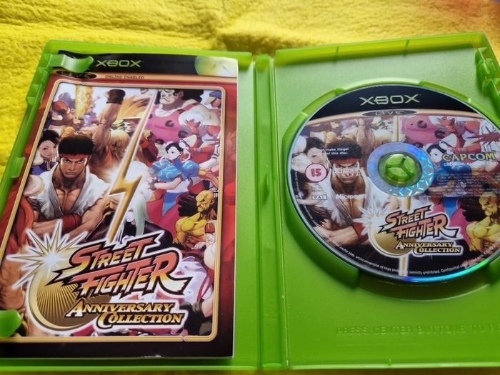 Street Fighter Anniversary collection xbox Original games Original