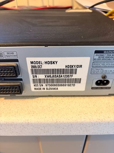 Sky + HD Box