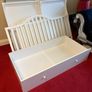 Premium Babylo Sleigh Cot Bed with Mamas & Papas Premium Dual Core+ Mattress Image 2