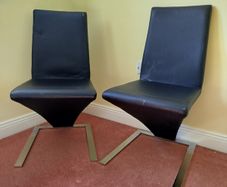 Zed dining chair x 2