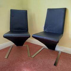 Zed dining chair x 2