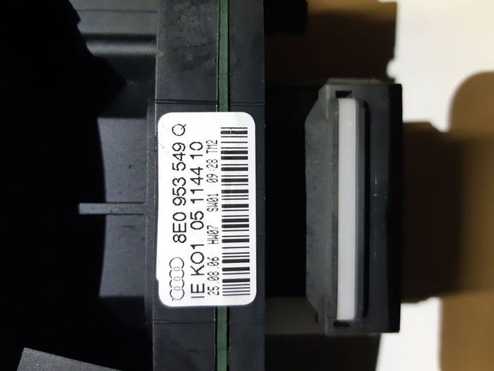 Audi A4 B7 2004-2009 Indicator / Wiper Stalk & Squib P/n: 8e0953549q