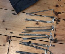 Tent pegs