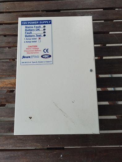 HKC SecureWatch 12 Volt Power Supply For Any Alarm System (Free To Collect)