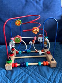 Baby Wooden Cube Animal Maze