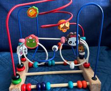 Baby Wooden Cube Animal Maze