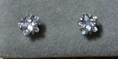Pandora Celestial Sparkling Star Stud Earrings