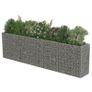 Gabion Raised Bed Galvanised Steel 360x50x100 cm Image 2