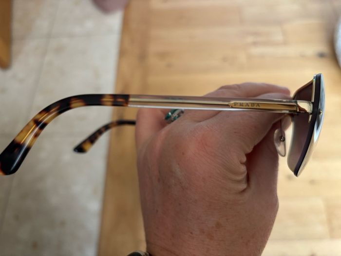 Prada polarised sunglasses