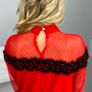 Boho Dress Trapezoidal Tulle Sleeves Lace Image 4