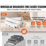 Ceramic Birch Fireplace Logs 6-Piece Decorative Log Set Image 2