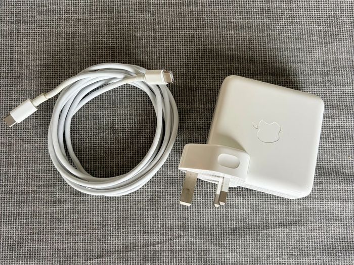 Genuine Apple 61W USB-C Charger + Original Cable (MacBook)