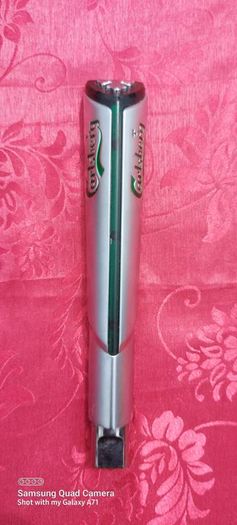 carslberg tap handle ,,see pictures for condition,nice condition, untested, take as is ,buyer collects or pays postage