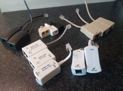 DSL Micro Filter, Phone Splitters, ADSL, etc.