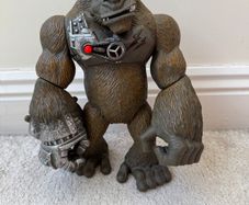 Jurassic Clash Mega Monster Cyber Kong Gorilla - Lights & Sound approx. 10" Figure 2009 Used Please see photos