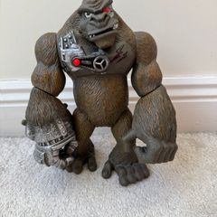 Jurassic Clash Mega Monster Cyber Kong Gorilla - Lights & Sound approx. 10" Figure 2009 Used Please see photos